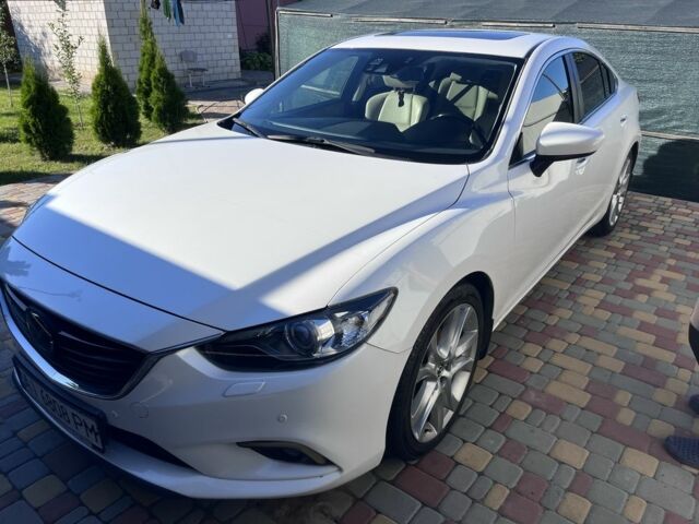 Білий Мазда 6, об'ємом двигуна 2.5 л та пробігом 200 тис. км за 13500 $, фото 1 на Automoto.ua