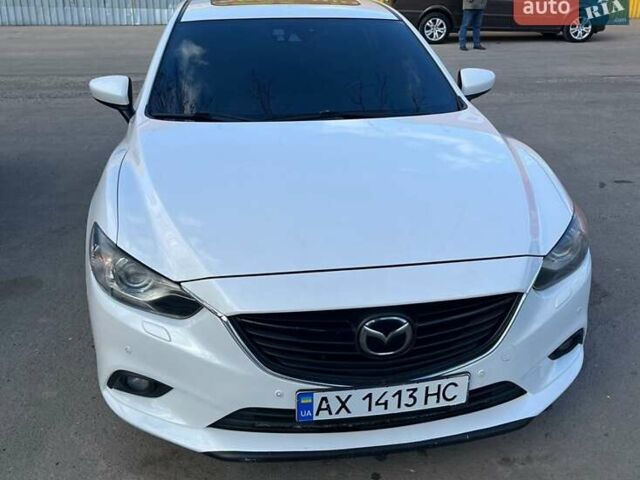 Белый Мазда 6, объемом двигателя 2.49 л и пробегом 108 тыс. км за 12000 $, фото 1 на Automoto.ua