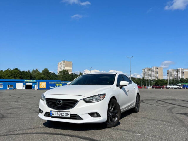 Белый Мазда 6, объемом двигателя 2.49 л и пробегом 247 тыс. км за 10500 $, фото 1 на Automoto.ua