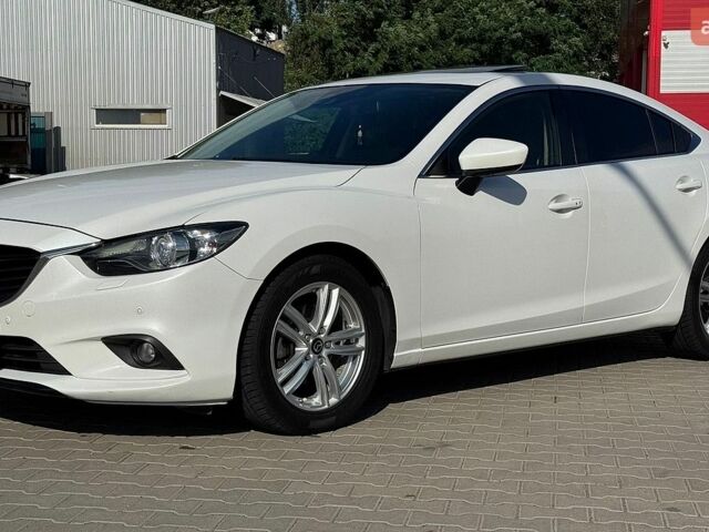 Белый Мазда 6, объемом двигателя 2.49 л и пробегом 173 тыс. км за 12000 $, фото 1 на Automoto.ua