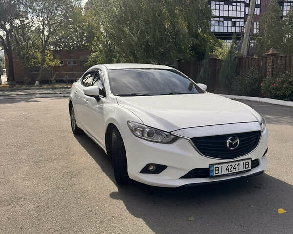 Белый Мазда 6, объемом двигателя 2.49 л и пробегом 165 тыс. км за 11000 $, фото 1 на Automoto.ua