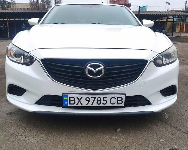 Белый Мазда 6, объемом двигателя 2.49 л и пробегом 213 тыс. км за 12000 $, фото 1 на Automoto.ua