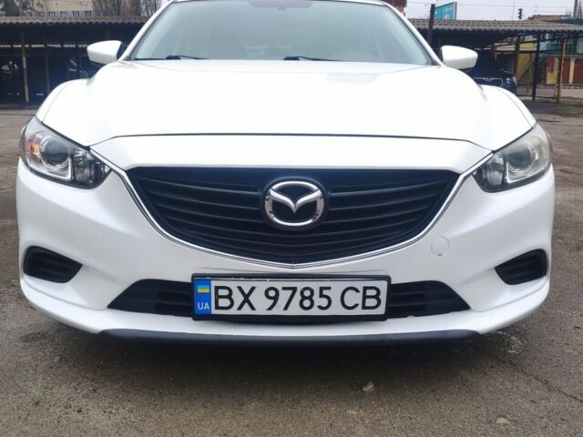 Белый Мазда 6, объемом двигателя 2.49 л и пробегом 213 тыс. км за 9700 $, фото 1 на Automoto.ua