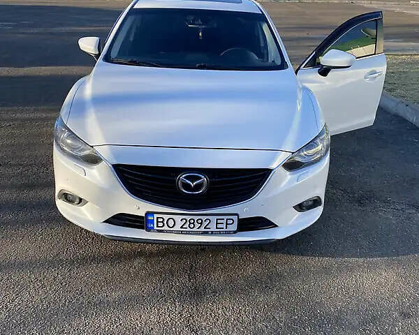 Білий Мазда 6, об'ємом двигуна 2.49 л та пробігом 190 тис. км за 11500 $, фото 1 на Automoto.ua