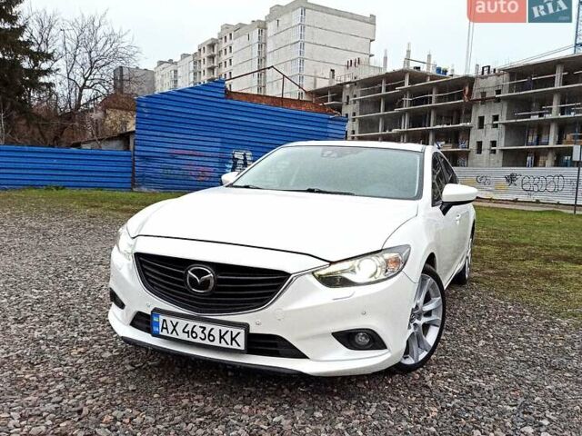 Белый Мазда 6, объемом двигателя 2.49 л и пробегом 166 тыс. км за 12500 $, фото 1 на Automoto.ua