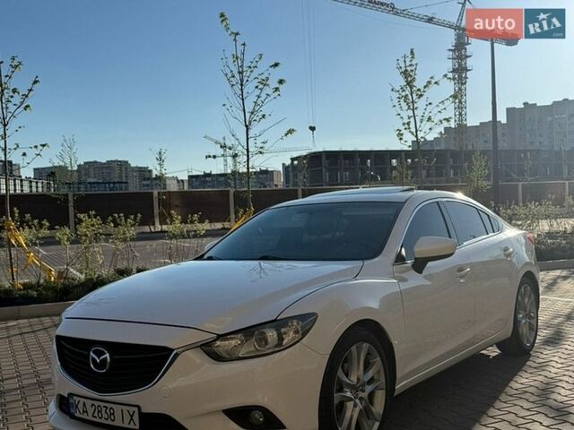 Белый Мазда 6, объемом двигателя 2.49 л и пробегом 230 тыс. км за 9700 $, фото 1 на Automoto.ua