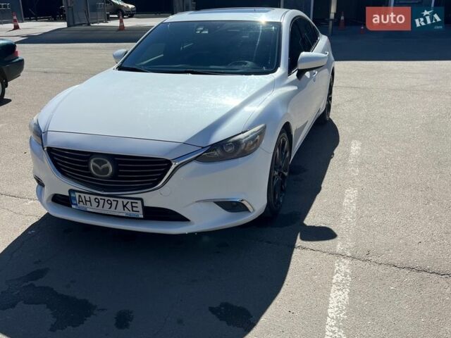 Белый Мазда 6, объемом двигателя 2.49 л и пробегом 137 тыс. км за 14500 $, фото 1 на Automoto.ua