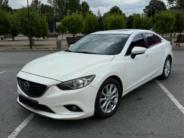 Белый Мазда 6, объемом двигателя 2.5 л и пробегом 161 тыс. км за 14700 $, фото 1 на Automoto.ua