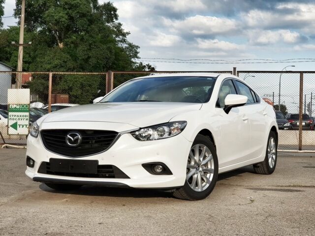 Білий Мазда 6, об'ємом двигуна 2.5 л та пробігом 57 тис. км за 14700 $, фото 1 на Automoto.ua