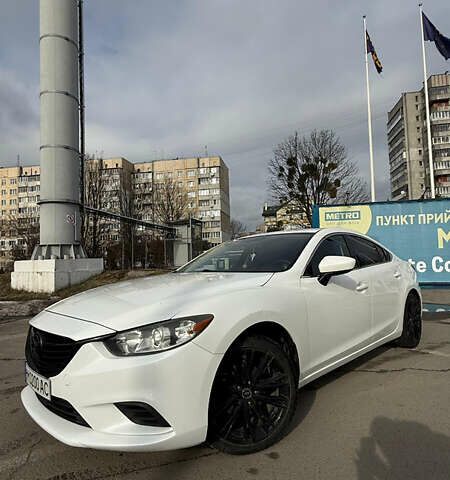 Белый Мазда 6, объемом двигателя 2.49 л и пробегом 216 тыс. км за 12300 $, фото 1 на Automoto.ua