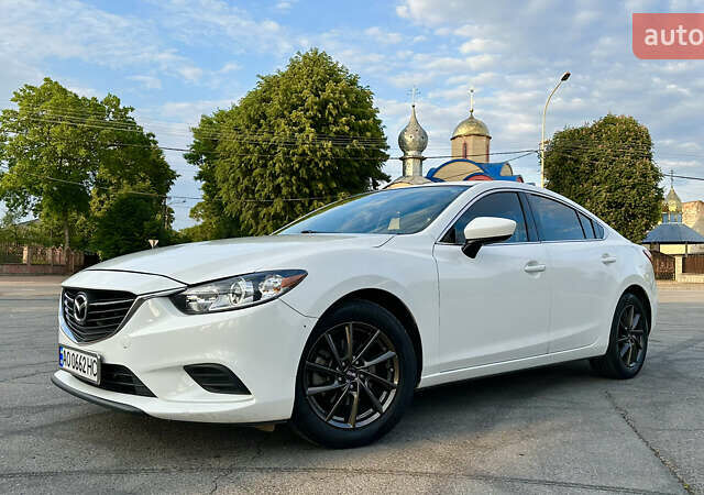 Белый Мазда 6, объемом двигателя 2.49 л и пробегом 248 тыс. км за 11300 $, фото 1 на Automoto.ua