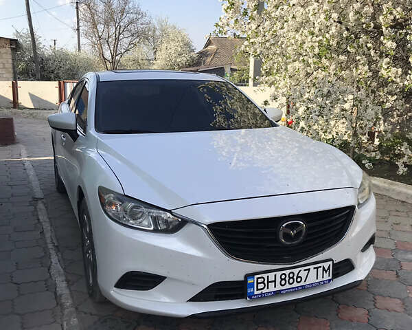 Белый Мазда 6, объемом двигателя 2.5 л и пробегом 170 тыс. км за 14800 $, фото 1 на Automoto.ua