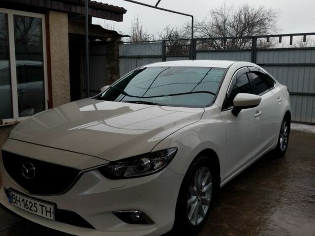 Білий Мазда 6, об'ємом двигуна 2 л та пробігом 80 тис. км за 13800 $, фото 1 на Automoto.ua
