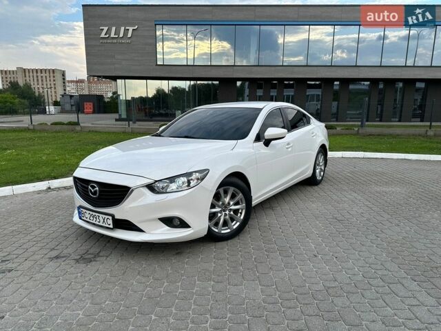 Білий Мазда 6, об'ємом двигуна 2 л та пробігом 155 тис. км за 14750 $, фото 1 на Automoto.ua