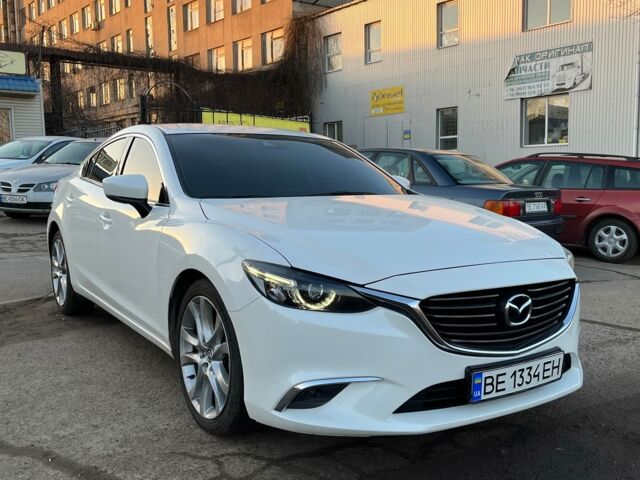 Белый Мазда 6, объемом двигателя 25 л и пробегом 193 тыс. км за 13700 $, фото 1 на Automoto.ua