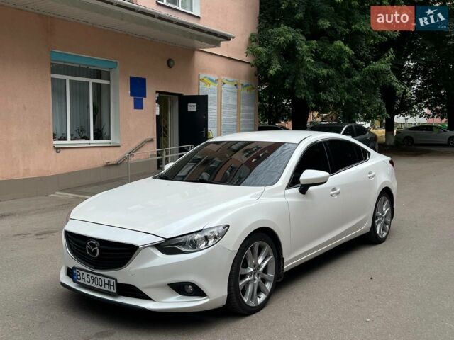 Белый Мазда 6, объемом двигателя 2.49 л и пробегом 145 тыс. км за 13500 $, фото 1 на Automoto.ua