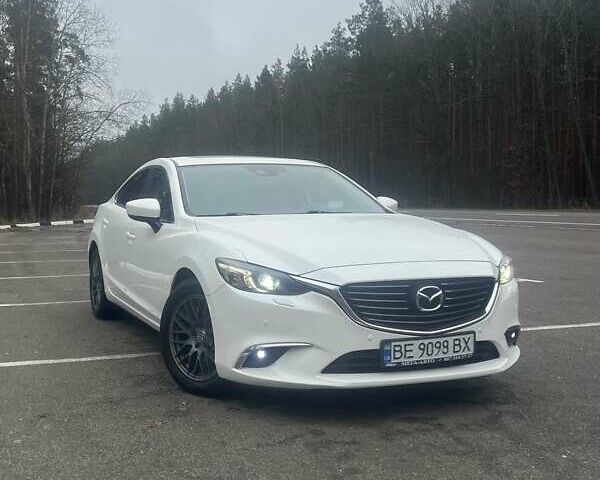 Белый Мазда 6, объемом двигателя 2.49 л и пробегом 113 тыс. км за 17000 $, фото 1 на Automoto.ua
