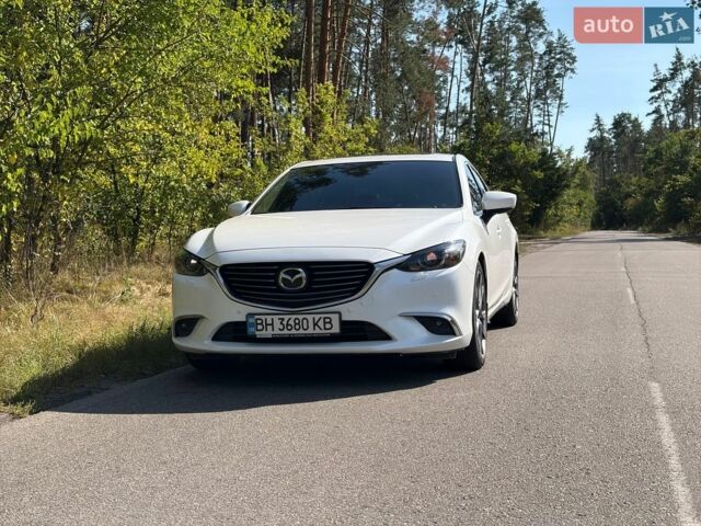 Білий Мазда 6, об'ємом двигуна 2.49 л та пробігом 160 тис. км за 19500 $, фото 1 на Automoto.ua