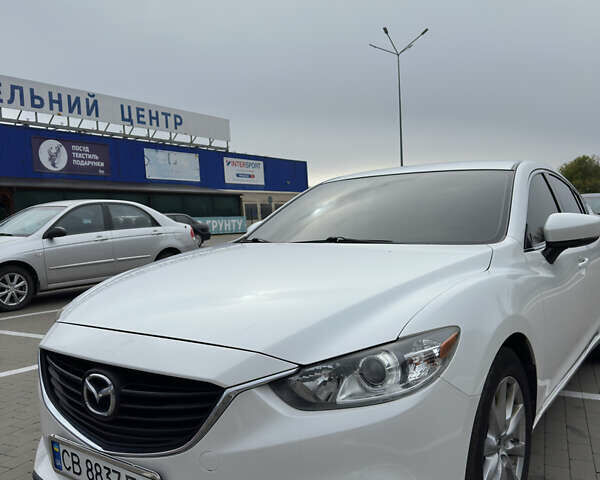 Белый Мазда 6, объемом двигателя 2.49 л и пробегом 138 тыс. км за 12800 $, фото 1 на Automoto.ua