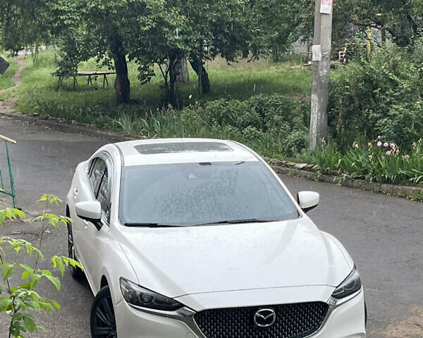 Белый Мазда 6, объемом двигателя 2.49 л и пробегом 103 тыс. км за 19500 $, фото 1 на Automoto.ua