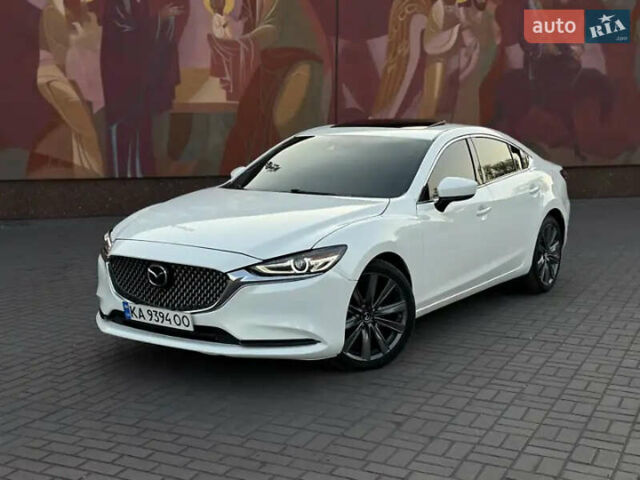 Белый Мазда 6, объемом двигателя 2.49 л и пробегом 89 тыс. км за 19000 $, фото 1 на Automoto.ua