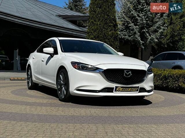 Белый Мазда 6, объемом двигателя 2.49 л и пробегом 62 тыс. км за 23200 $, фото 1 на Automoto.ua