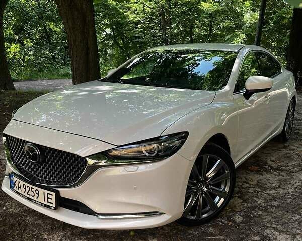 Белый Мазда 6, объемом двигателя 2.49 л и пробегом 47 тыс. км за 25000 $, фото 1 на Automoto.ua