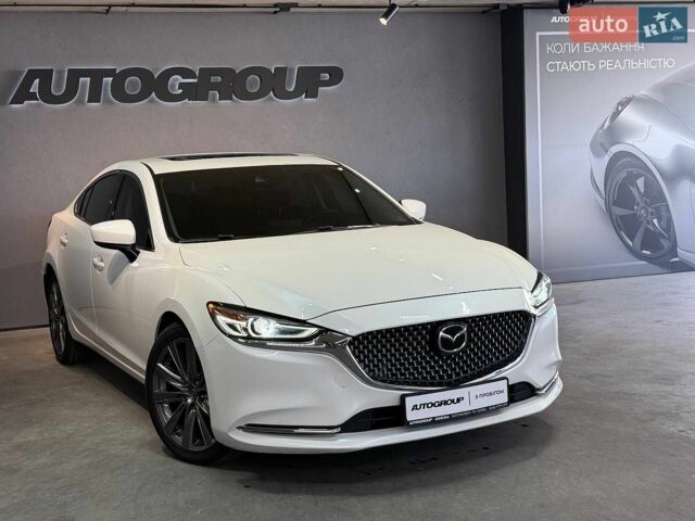 Белый Мазда 6, объемом двигателя 2.49 л и пробегом 150 тыс. км за 17900 $, фото 1 на Automoto.ua