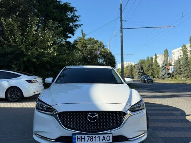 Белый Мазда 6, объемом двигателя 2.49 л и пробегом 149 тыс. км за 18700 $, фото 1 на Automoto.ua