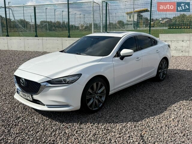 Белый Мазда 6, объемом двигателя 2.49 л и пробегом 59 тыс. км за 17500 $, фото 1 на Automoto.ua