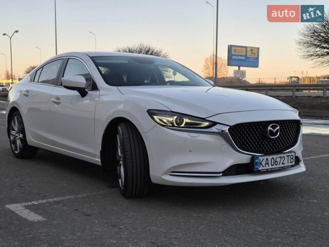 Белый Мазда 6, объемом двигателя 2.49 л и пробегом 18 тыс. км за 27700 $, фото 1 на Automoto.ua