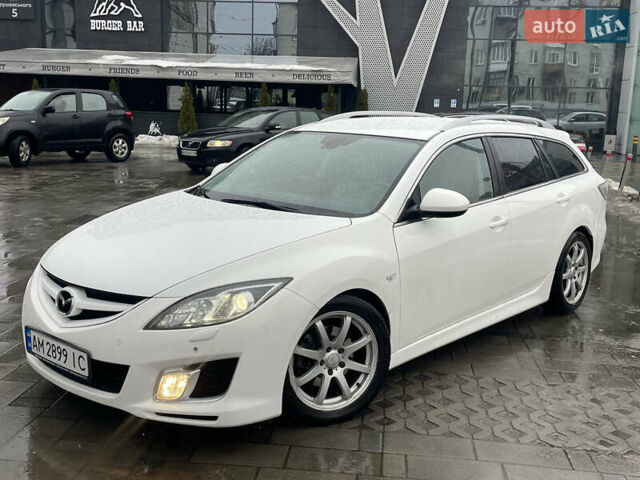 Білий Мазда 6, об'ємом двигуна 2 л та пробігом 203 тис. км за 7650 $, фото 1 на Automoto.ua