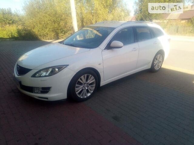 Білий Мазда 6, об'ємом двигуна 2 л та пробігом 298 тис. км за 6700 $, фото 1 на Automoto.ua