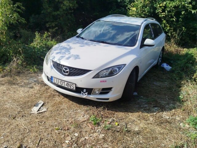 Белый Мазда 6, объемом двигателя 2 л и пробегом 475 тыс. км за 3250 $, фото 1 на Automoto.ua