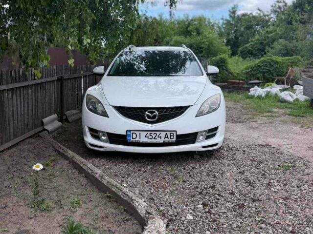 Белый Мазда 6, объемом двигателя 2.2 л и пробегом 222 тыс. км за 6150 $, фото 1 на Automoto.ua
