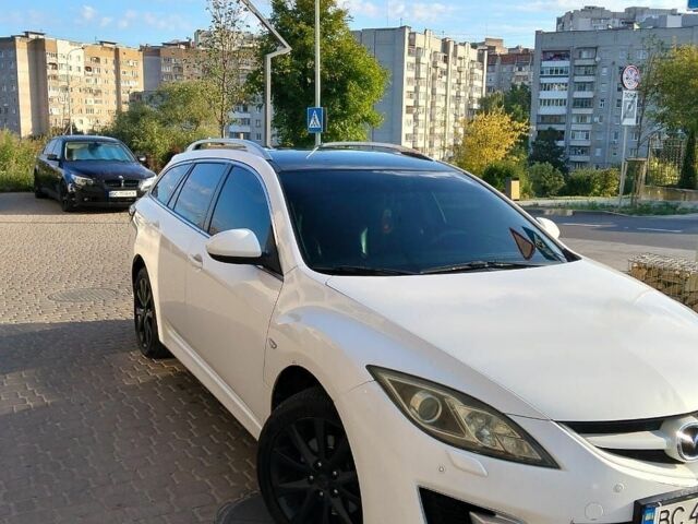 Белый Мазда 6, объемом двигателя 2.18 л и пробегом 340 тыс. км за 5000 $, фото 1 на Automoto.ua
