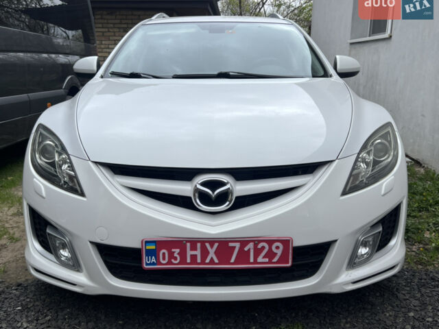 Белый Мазда 6, объемом двигателя 2 л и пробегом 224 тыс. км за 8000 $, фото 1 на Automoto.ua