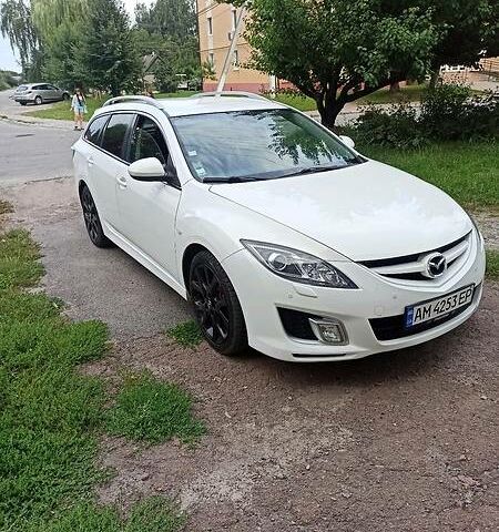 Білий Мазда 6, об'ємом двигуна 2.2 л та пробігом 182 тис. км за 8200 $, фото 1 на Automoto.ua