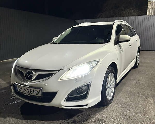 Белый Мазда 6, объемом двигателя 2.2 л и пробегом 202 тыс. км за 7900 $, фото 1 на Automoto.ua