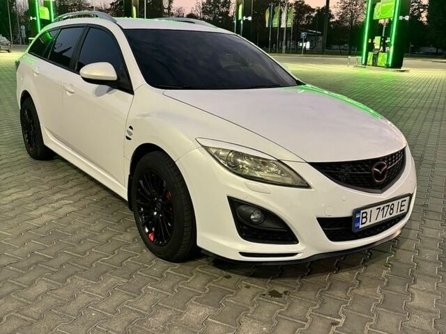 Белый Мазда 6, объемом двигателя 2.18 л и пробегом 312 тыс. км за 7800 $, фото 1 на Automoto.ua
