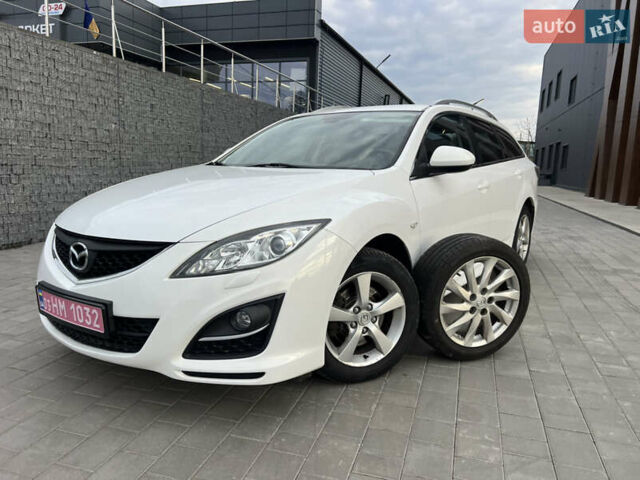 Білий Мазда 6, об'ємом двигуна 2 л та пробігом 206 тис. км за 6900 $, фото 1 на Automoto.ua