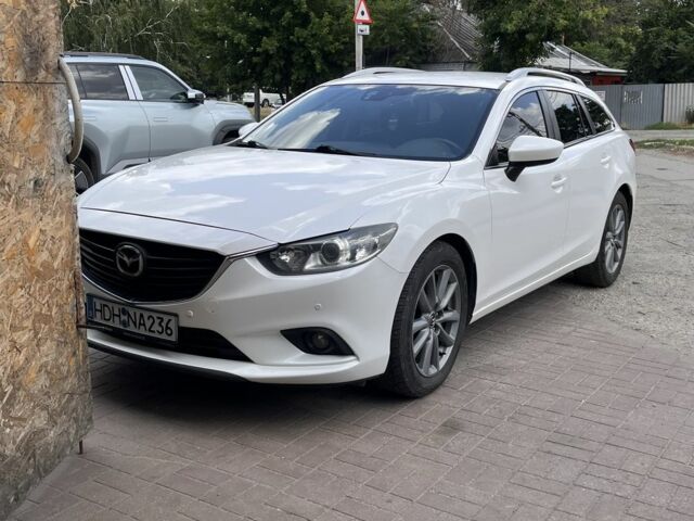 Белый Мазда 6, объемом двигателя 2.2 л и пробегом 280 тыс. км за 5499 $, фото 1 на Automoto.ua