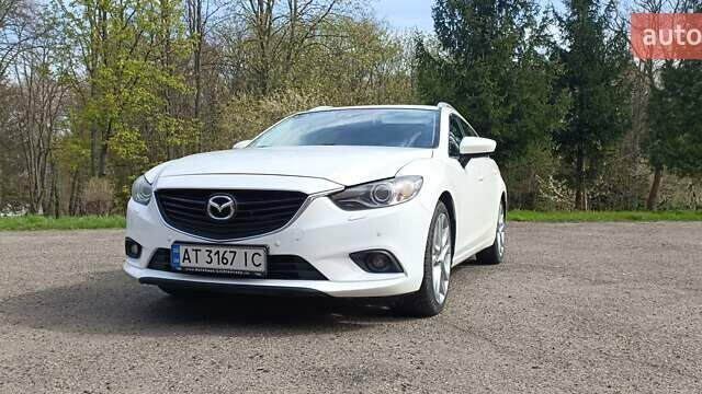 Белый Мазда 6, объемом двигателя 2.2 л и пробегом 152 тыс. км за 12500 $, фото 1 на Automoto.ua
