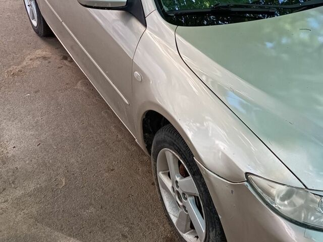 Бежевый Мазда 6, объемом двигателя 2 л и пробегом 221 тыс. км за 2900 $, фото 1 на Automoto.ua