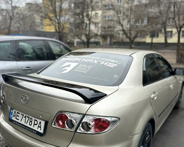 Бежевый Мазда 6, объемом двигателя 2.3 л и пробегом 213 тыс. км за 5100 $, фото 1 на Automoto.ua
