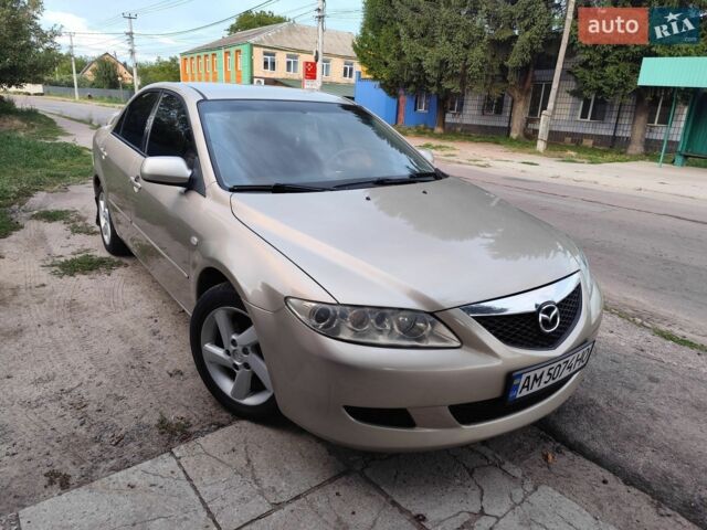 Бежевий Мазда 6, об'ємом двигуна 2 л та пробігом 350 тис. км за 3450 $, фото 1 на Automoto.ua