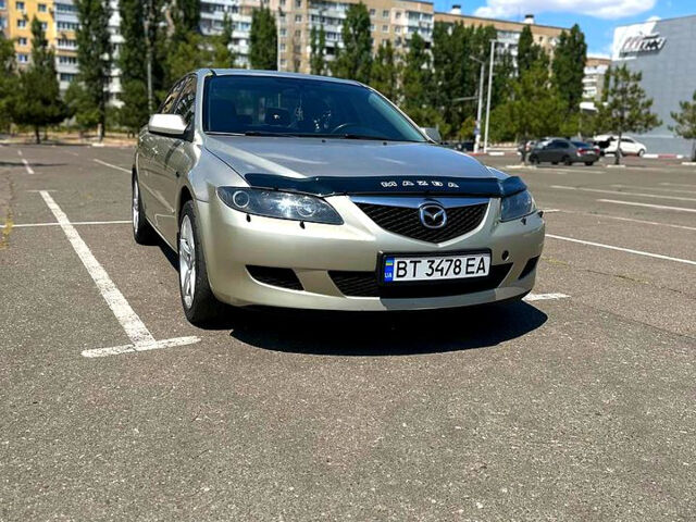 Бежевый Мазда 6, объемом двигателя 2 л и пробегом 357 тыс. км за 3900 $, фото 1 на Automoto.ua