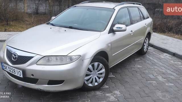 Бежевий Мазда 6, об'ємом двигуна 2 л та пробігом 350 тис. км за 1900 $, фото 1 на Automoto.ua