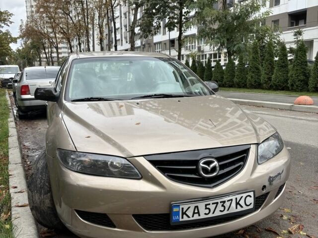 Бежевый Мазда 6, объемом двигателя 2 л и пробегом 230 тыс. км за 3000 $, фото 1 на Automoto.ua