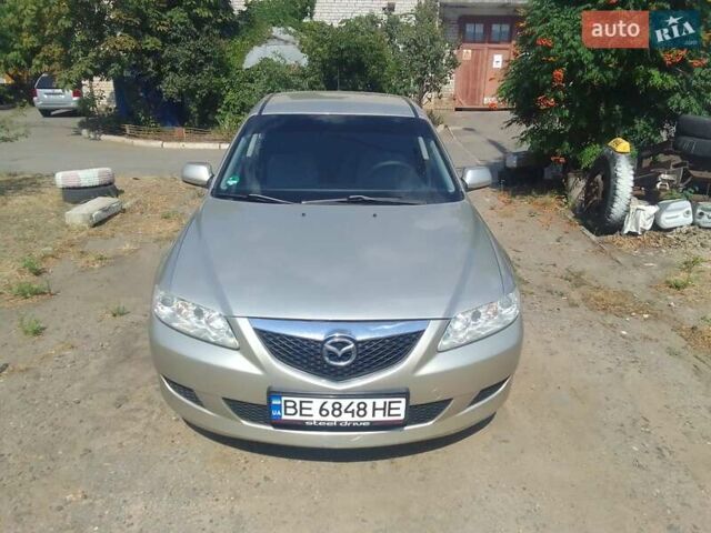Бежевый Мазда 6, объемом двигателя 2 л и пробегом 208 тыс. км за 5100 $, фото 1 на Automoto.ua